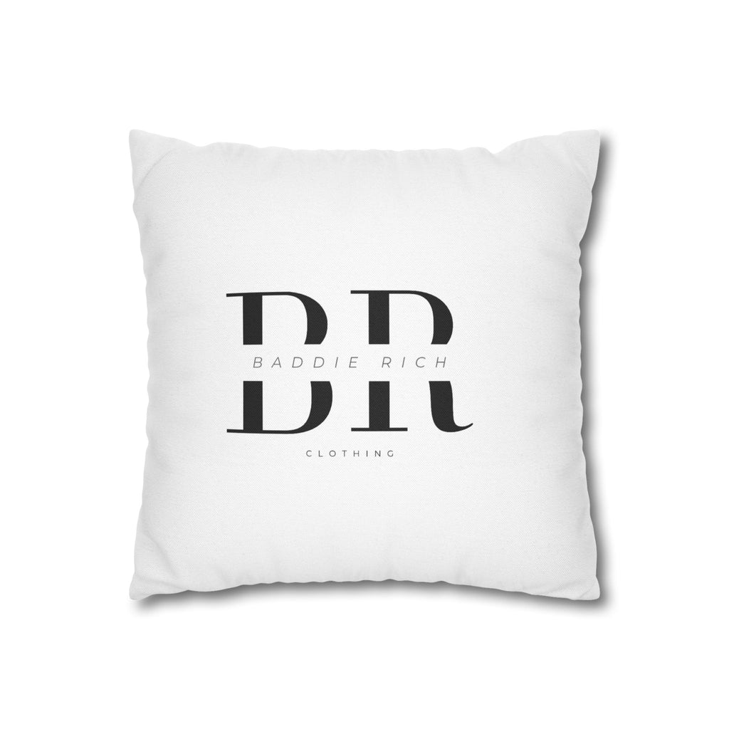 Spun Polyester Square Pillowcase