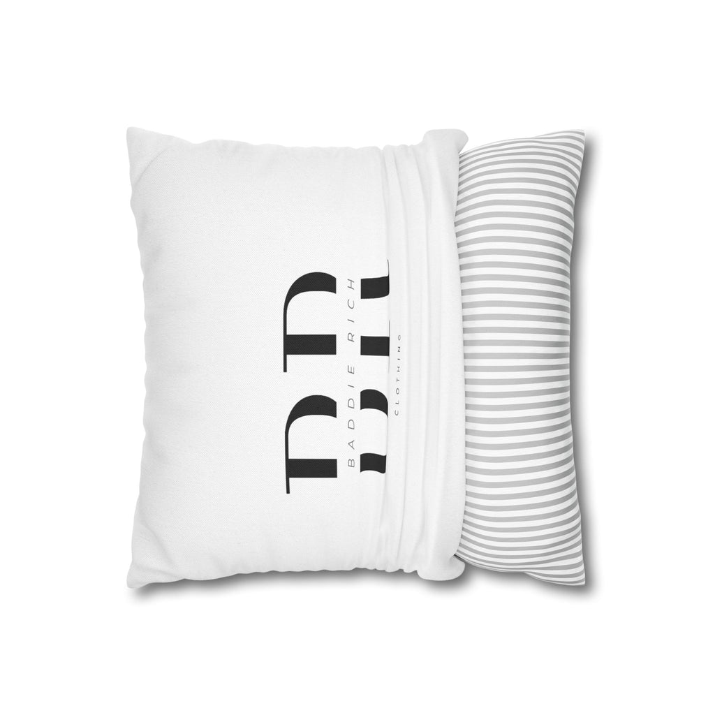 Spun Polyester Square Pillowcase